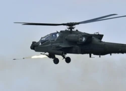 Trực thăng tấn công Apache Mỹ lần đầu không kích IS ở Iraq