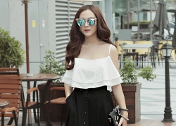 Kelly xinh tươi với street style hiện đại, nữ tính