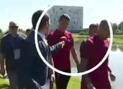 Vì sao C. Ronaldo nổi điên quăng micro của phóng viên