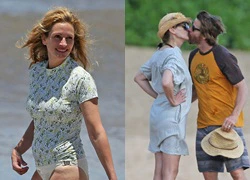 Vợ chồng Julia Roberts 'trốn con' đi nghỉ ở Hawaii