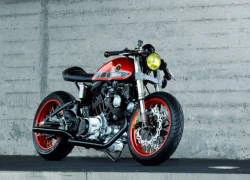 Yamaha TR1 Cafe Racer Roland đậm chất ngầu