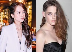 An Nguy cá tính khi chọn kiểu tóc giống Kristen Stewart