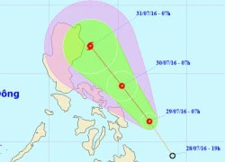 Áp thấp nhiệt đới mới có thể mạnh lên thành bão