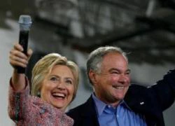 Bà Clinton công bố TNS Tim Kaine là ứng viên phó tổng thống