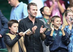 Becks phong độ &#8216;đốn tim&#8217; fan ở Wimbledon