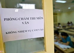 Bên trong phòng chấm thi THPT quốc gia 2016