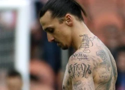 Bí ẩn về hình xăm bỗng nhiên biến mất của Ibrahimovic