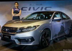 Cận cảnh Honda Civic 2016 bản cao cấp giá 721 triệu đồng