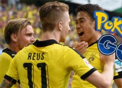 Cầu thủ Dortmund xông vào phòng vệ sinh nữ để bắt pokemon