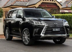 'Chuyên cơ mặt đất' Lexus LX570 tăng 2,3 tỷ đồng sau 1/7