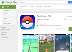 Cơn sốt Pokemon GO càn quét BXH với số lượt tải không tưởng