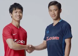 Công Phượng 'đá cặp' cùng Kagawa ở Nhật Bản