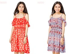 Đầm Maxi Hai Dây Ngắn ANNA Colection AD240 SID43784