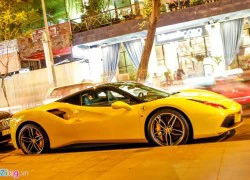 Ferrari 488 14 tỷ của em trai Phan Thành lần đầu xuống phố