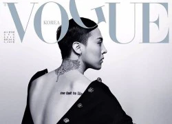 G-Dragon xuất hiện với diện mạo quý bà trên tạp chí