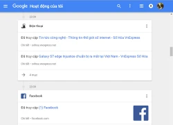 Google công khai dữ liệu theo dõi người dùng