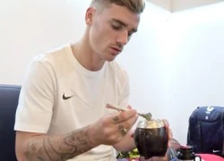 Griezmann thăng hoa nhờ&#8230; trà thanh nhiệt