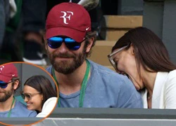 Irina Shayk cười khúc khích, âu yếm cắn vai Bradley Cooper