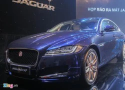 Jaguar XF - đối thủ Mercedes E-Class ra mắt tại Việt Nam