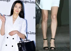 Jun Ji Hyun lộ chân gân guốc vì vội vàng giảm cân nhanh sau sinh