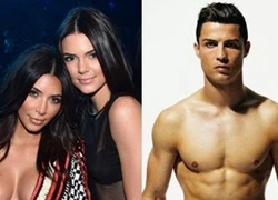 Kim muốn mai mối cô em xinh đẹp Kendall Jenner cho Ronaldo?