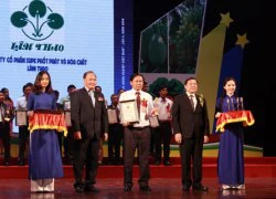 Lâm Thao đạt Thương hiệu Vàng Nông nghiệp 2016