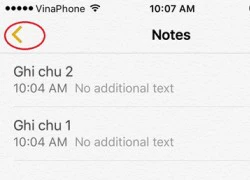 Làm thế nào để khôi phục 'ghi chú' vừa lỡ xóa trên iPhone