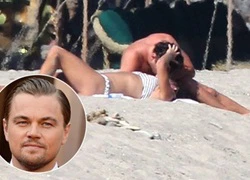 Leonardo DiCaprio công khai hôn môi bạn gái cũ của Adam Levine trên bãi biển