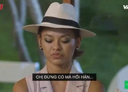 Mai Ngô bĩu môi, liếc mắt khi bị Lan Khuê chê ở The Face