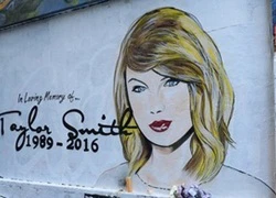 Nghệ sĩ graffiti bị chỉ trích làm lố vì vẽ cả... tranh tưởng niệm Taylor Swift