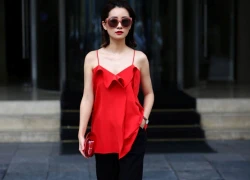 Street style cá tính của biên tập viên Quỳnh Chi