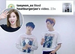 Taeyeon lại có động thái bất ngờ khi nhấn nút thích video của tình cũ Baekhyun