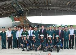 Tiêm kích Su-27 của Việt Nam bất ngờ đổi màu ngụy trang