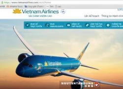 Vietnam Airlines thông báo giao dịch trên trang web hoạt động lại bình thường