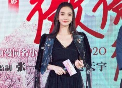 Angelababy bị chê gầy dù mặc váy hàng hiệu