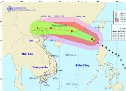 Bão số 2 có thể gây mưa to đến rất to tại vùng núi phía Bắc