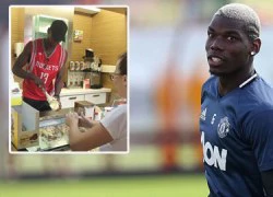 Bị treo giò ở vòng 1, Pogba tranh thủ đi... bán kem