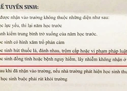 Trường học không nhận học sinh đồng tính