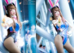 Bỏng mắt với cosplay nàng D.Va cực gợi cảm trong Overwatch