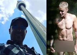 Cha Justin Bieber tự hào về "của quý" của con trai sau loạt ảnh nude