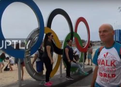 Cụ ông đi bộ 18.200km từ Nga tới Rio để xem Olympic 2016