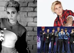 Đại chiến giữa fan Miley Cyrus - EXO Justin Bieber