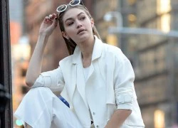 Diện đồ trắng sành điệu như Gigi Hadid