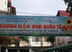 Đình chỉ cô giáo ở trường quốc tế đánh bé 4 tuổi tím chân