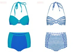 Đồ bơi bikini CORAL nhún lưng mavus BS010 SID47403