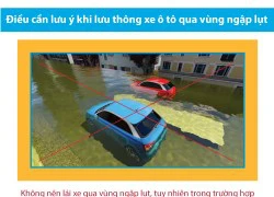 [Đồ họa] Lái xe qua vùng ngập, đừng quên những điều này