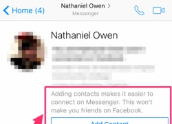 Facebook Messenger hỗ trợ chat không cần kết bạn