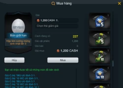 FIFA Online 3: Thực sự sốc với vật phẩm mới nhất mang tên Hộp Kim Cương