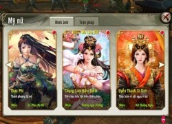 Game thủ TLBB 3D Moile đau đầu xếp lịch &#8216;thân mật&#8217; mới dàn mỹ nữ mới