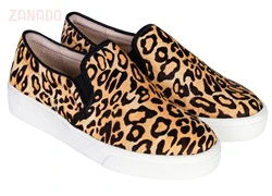 Giày Slip - on MUST Korea nữ da beo U06LEO SID45639